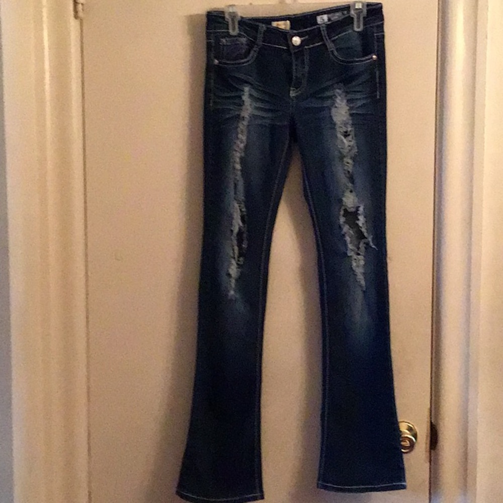 PUZZLE DENIM JEANS